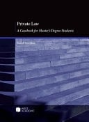 Private Law A Casebook for Master's Degree Students