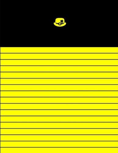 YELLOW HAT NOTEBOOK 201 (LOW VISION)