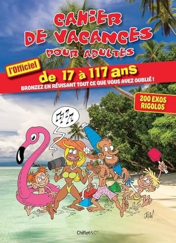 Cahier de vacances pour adultes