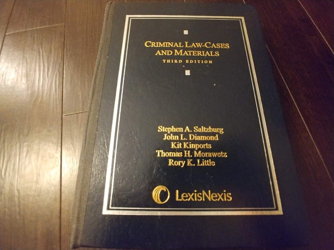 Criminal Law: Cases and Materials