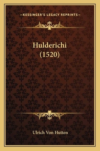 Hulderichi (1520) (Latin Edition)