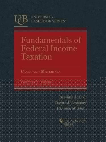 Fundamentals of Federal Income Taxation