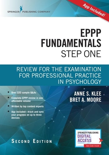 EPPP Fundamentals, Step One Review for the Examination for Professional Practice in Psychology