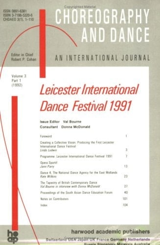 Leicester International Dance Festival 1991