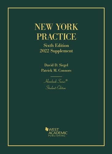 New York Practice, 6th, Student Edition, 2022 Supplement