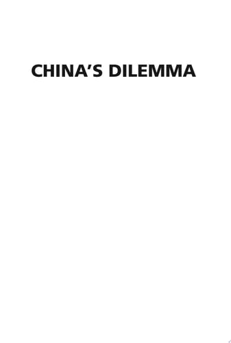 China's Dilemma Economic Growth, the Environment and Climate Change