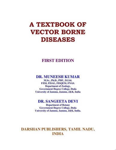 A TEXTBOOK OF VECTOR BORNE DISEASES