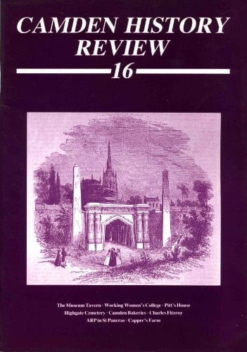 Camden History Review (No. 16)