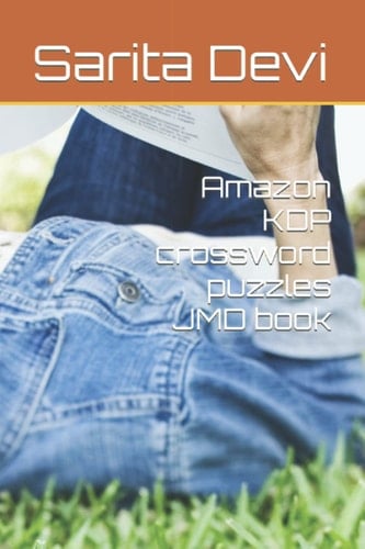 Amazon KDP crossword puzzles JMD book