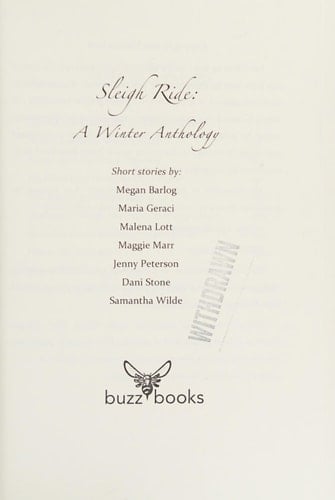 Sleigh Ride A Winter Anthology