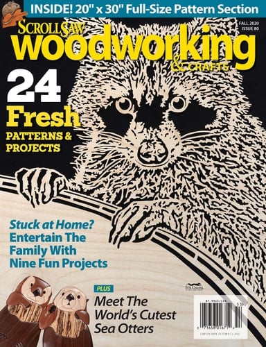 Scroll Saw Woodworking & Crafts Issue 80 (Magazine)