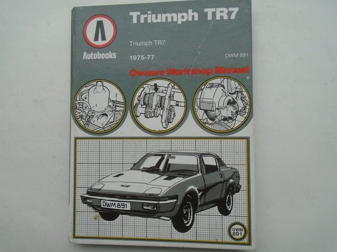 TR7 1975-77 Autobook Triumph TR7 1975-77