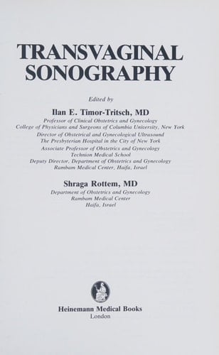 Transvaginal Sonography