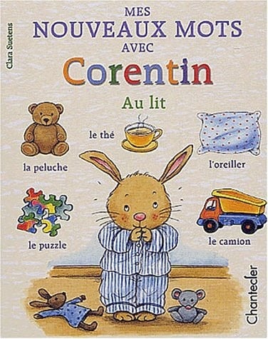 Mes nouveaux mots avec Corentin Au lit