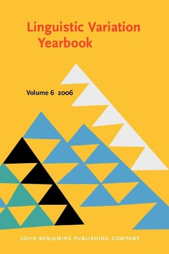Linguistic Variation Yearbook 2006