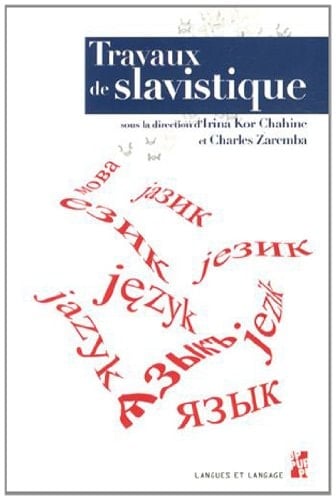 Travaux de slavistique actes du VIe congrès de la Slavic Linguistics Society