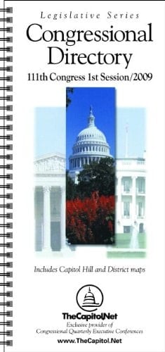 Congressional Directory 2009, 111th Congress, 1st Session 111th Congress, 1st Session, 2009, ...