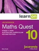 Jacaranda Maths Quest 10 Stage 5 NSW Australian Curriculum