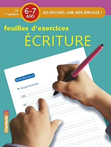 Ecriture 6-7ans CP Feuilles d'exercices