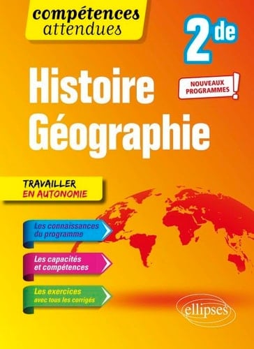 Histoire géographie 2de
