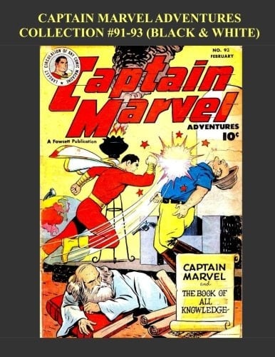 Captain Marvel Adventures Collection #91-93 Black and White