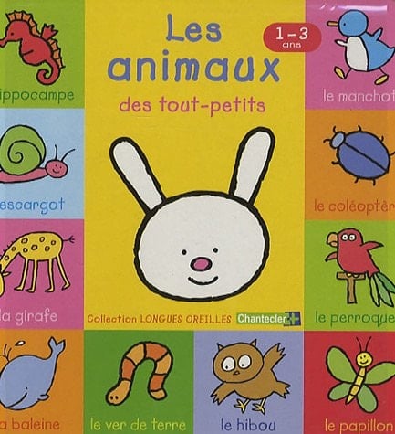 Les animaux des tout-petits 1-3 ans