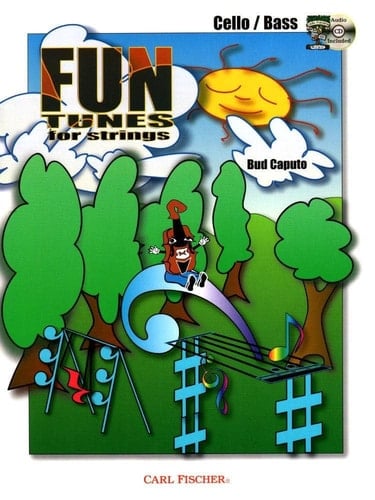 ASB10 - Fun Tunes for Strings: Cello & Bass (Book/CD) (VIOLONCELLE)