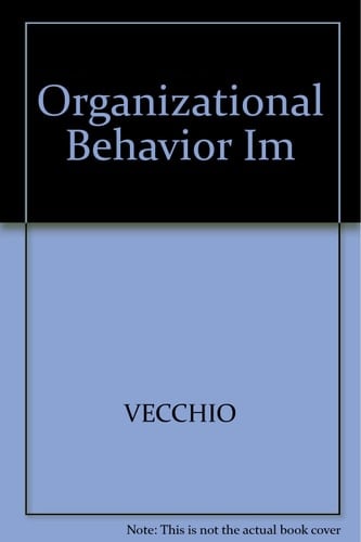 Organizational Behavior