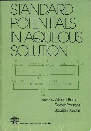 Standard Potentials in Aqueous Solution