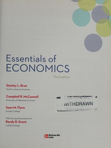 Essentials of Economics