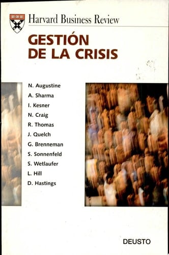 Harvard Business Review on Crisis Management