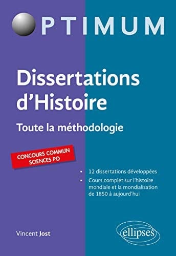Dissertations d'Histoire Toute la méthodologie