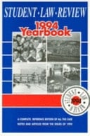 Student Law Review, 1994 Yearbook