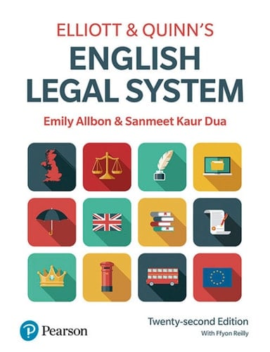 Elliott & Quinn's English Legal System