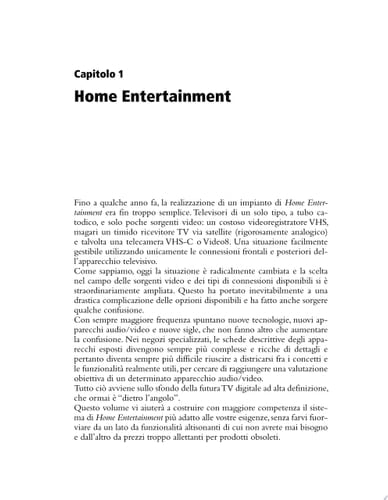 Home entertainment che funziona