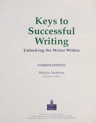 Keys to Successful Writing (with Readings) (4th Edition)