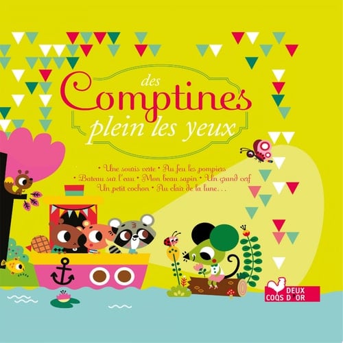 Comptines à écouter - coffret lampe et rondelles