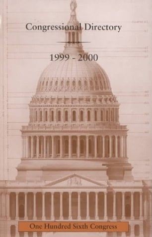 Official Congressional Directory, 1999-2000