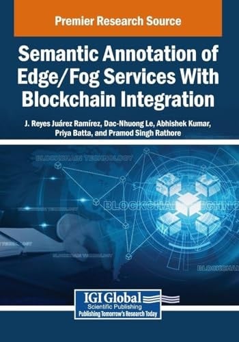 Semantic Annotation of Edge/Fog Services with Blockchain Integration