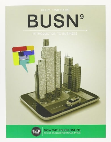 Bundle: BUSN, 9th + BUSN Online, 1 term (6 months) Printed Access Card + Cengage Learning Write Experience 2.0 Powered by MyAccess, 1 term (6 months) Printed Access Card