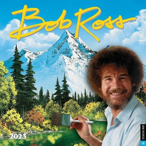 Bob Ross 2023 Wall Calendar