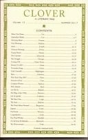 Clover, a Literary Rag, Vol. 13