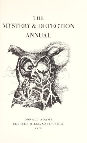 The Mystery and Detection Annual 1972