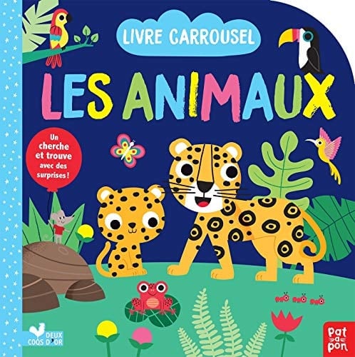 Les animaux Livre carrousel