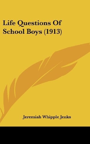 Life Questions Of School Boys (1913)