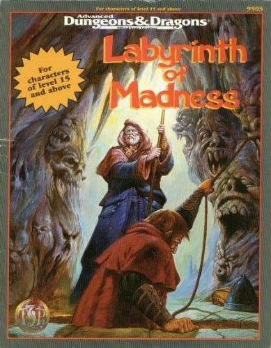 Advanced Dungeons and Dragons Labyrinth of Madness