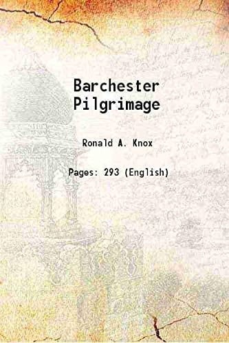 Barchester Pilgrimage 1936