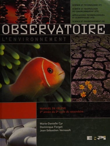 Observatoire L'environnement: SE, Science et Environnement - 2e Année du 2e Cycle du Secondaire