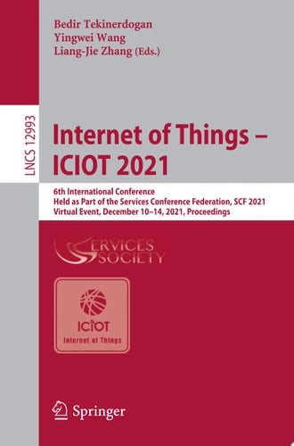 Internet of Things – ICIOT 2021