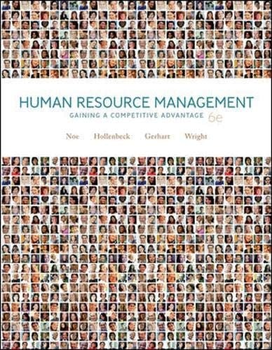 Human Resource Management: Gaining a Competitive Advantage